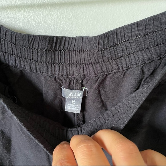 Aerie Black Jogger Pants Size Small - Picture 6 of 7